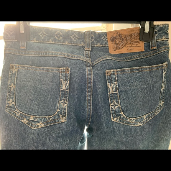 Louis Vuitton Paris Vintage Low Waist Jeans - Picture 1 of 4